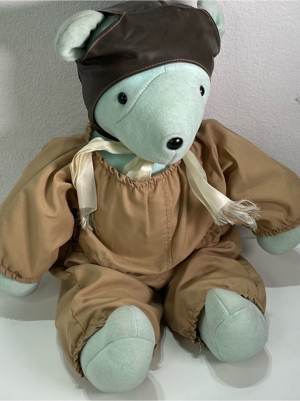Vintage 1979 Plush  North American Bear Co. Amelia Bearhart 20'' USA Made Pilot